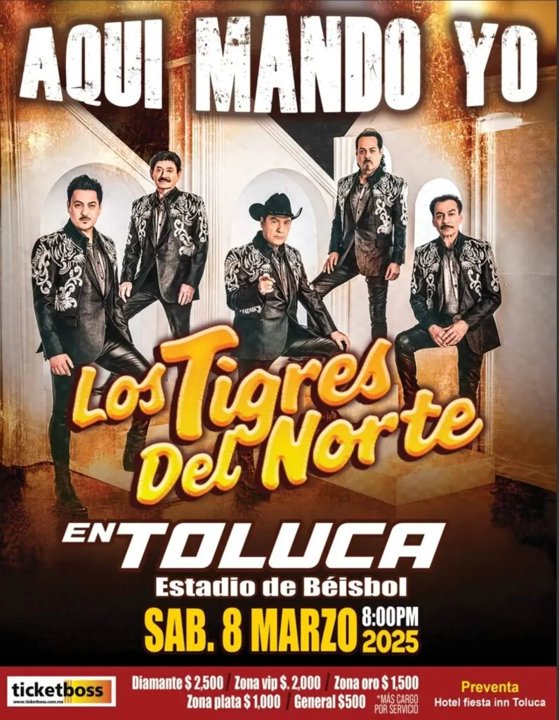 Tigres del Norte en Toluca
