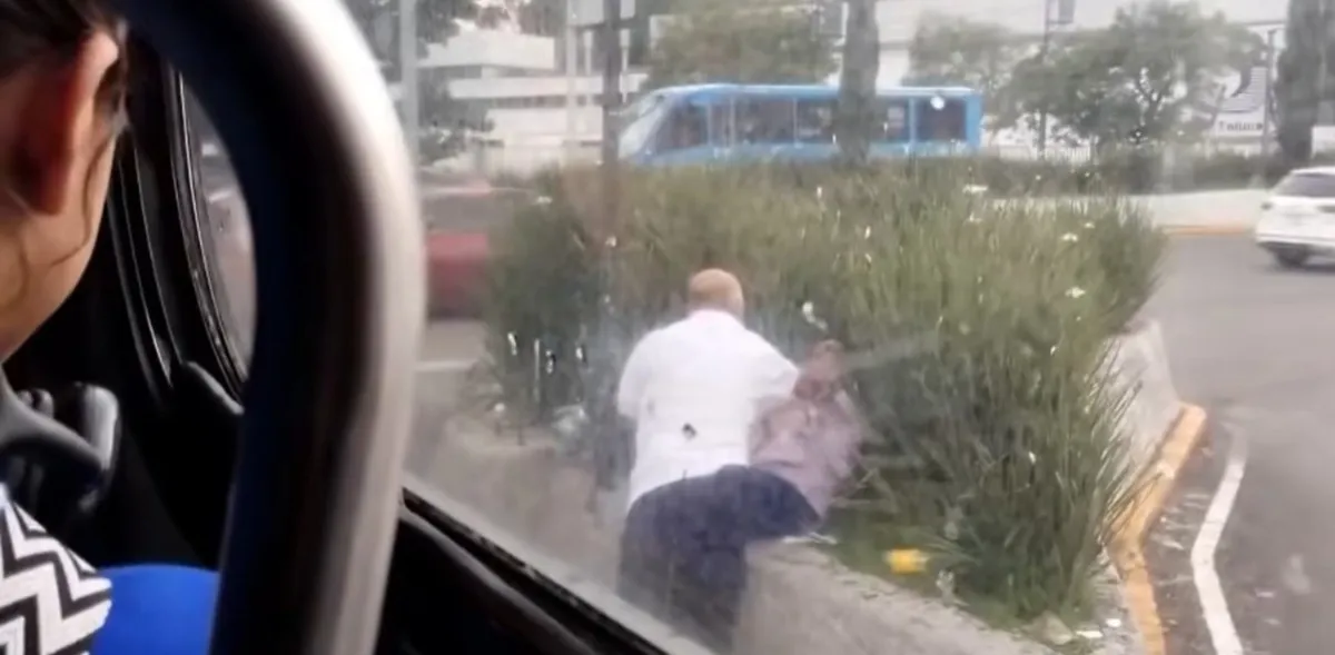 [VIDEO] Choferes de transporte público protagonizan pelea en Toluca