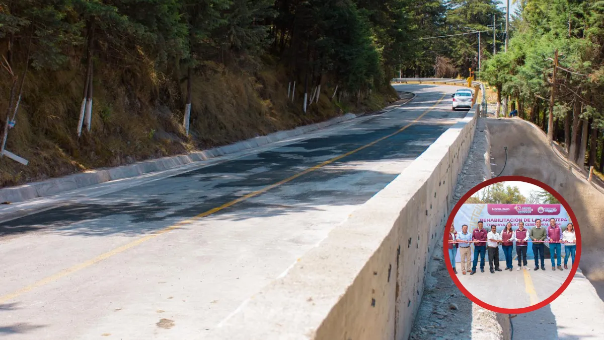 Tras seis meses reabren camino a Ixtlahuaca-Naucalpan- Temoaya