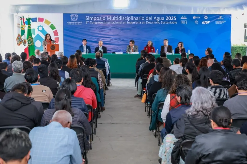 UAEMéx y Secretaría del Agua firman convenio para impulsar la sustentabilidad y la seguridad hídrica en el marco del Simposio Multidisciplinario del Agua 2025