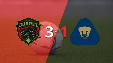 Sin muchas complicaciones, FC Juárez venció 3-1 a Pumas UNAM