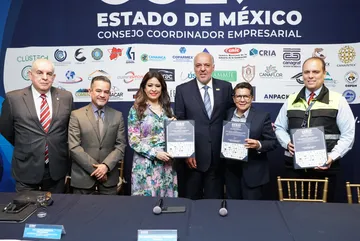 Fortalecen líderes empresariales del CCE Edomex diálogo Institucional con Gobierno estatal