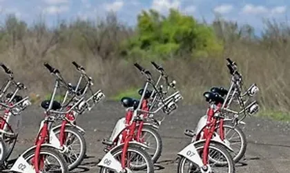 Donan 100 unidades de Ecobici al Parque Ecológico Lago de Texcoco; las destinan para clases