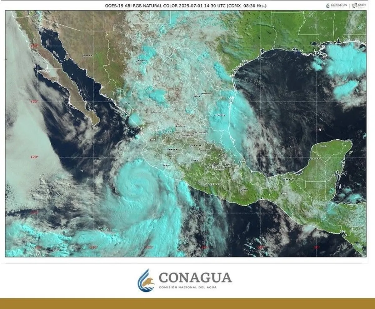 Huracán “Flossie” se intensifica a categoría 2