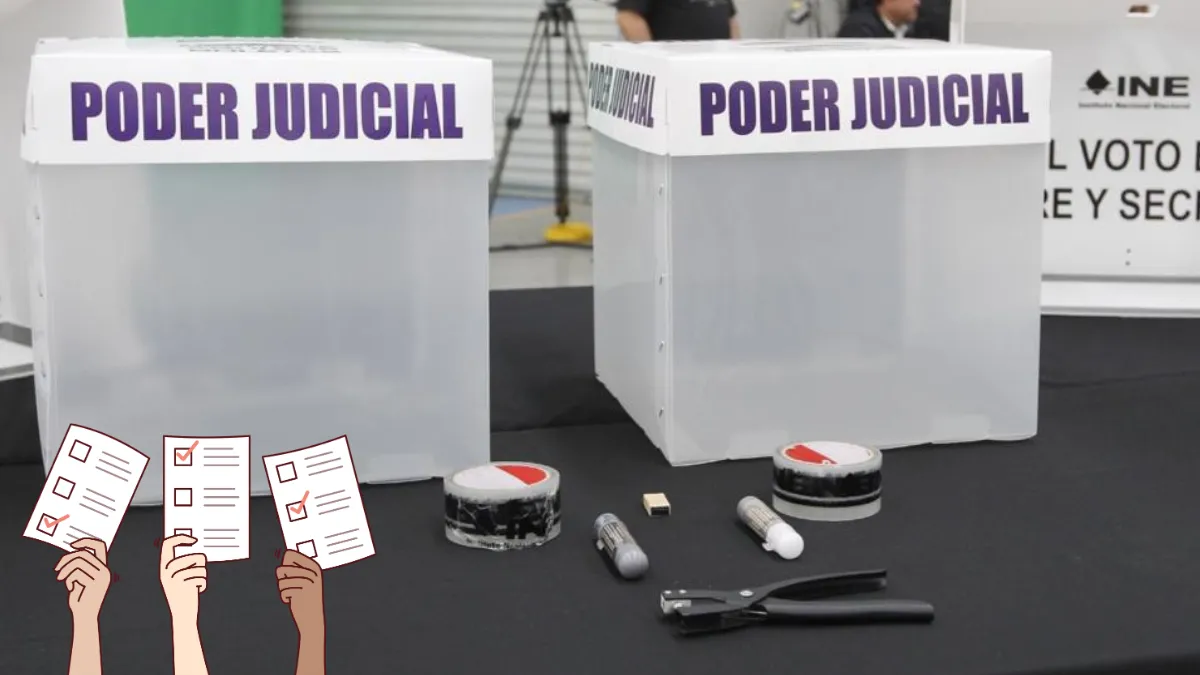 El 1 de junio de 2025 se votará por jueces y magistrados en todo México.