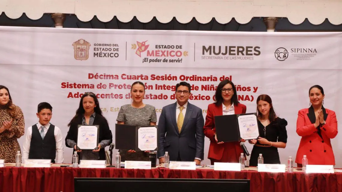 Edomex firma convenio con REDIM para la defensa de los derechos de los menores