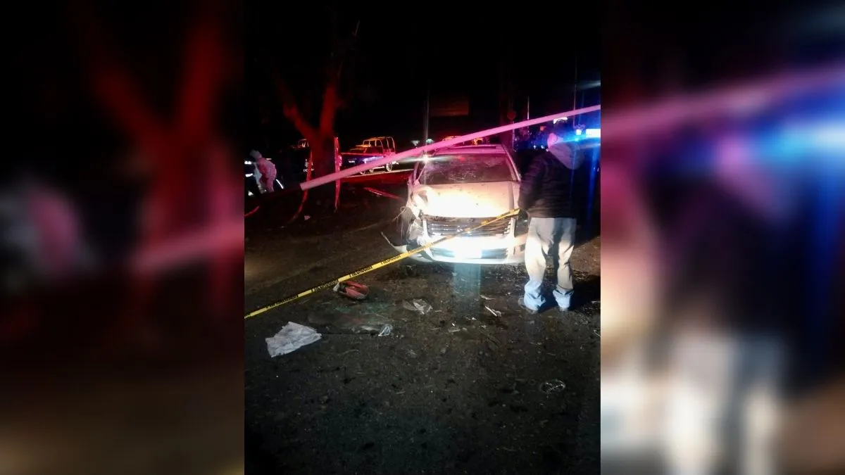 Accidente en la México-Texcoco deja cinco muertos; dos son policías de Texcoco