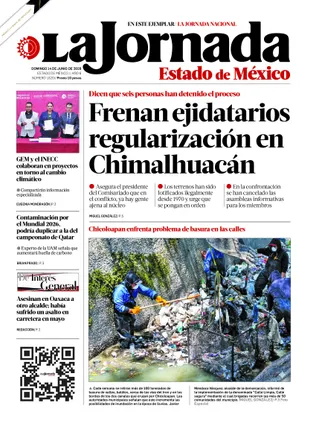 La Jornada Edomex | 14 de junio de 2026
