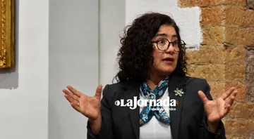 Patricia Zarza Delgado, rectora de la UAEMéx. Foto Emilio Varela