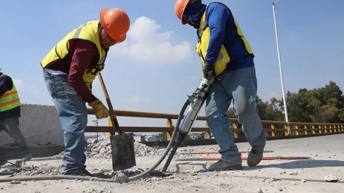 Gobierno de Cuautitlán realiza rehabilitación integral del Puente Madero y revela graves irregularidades en reparaciones anteriores