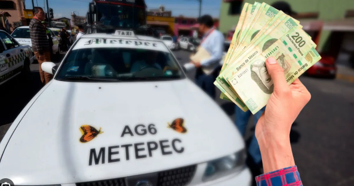 Semov regulará cobros de taxis tras 3 mil quejas por tarifas excesivas en Edomex
