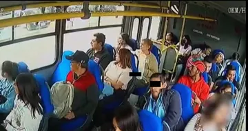 Chofer golpea a presunto acosador en el Valle de Toluca (Video)