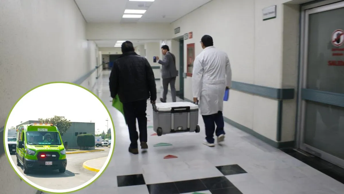 ‘Ola Verde’ Edomex realiza traslado de órganos y tejidos tras activación de la estrategia