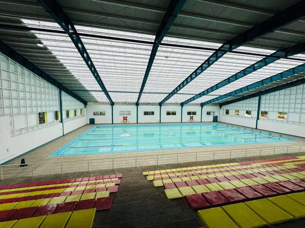 Circe Camacho impulsa justicia social con trabajo en territorio y rehabilitación del Deportivo Xochimilco