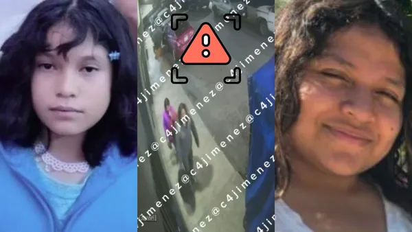 Autoridades activaron Alerta Amber por la desaparición de las hermanas en Neza, Sabine Yohumi y Mary Beaney; un video reciente podría aportar pistas clave.