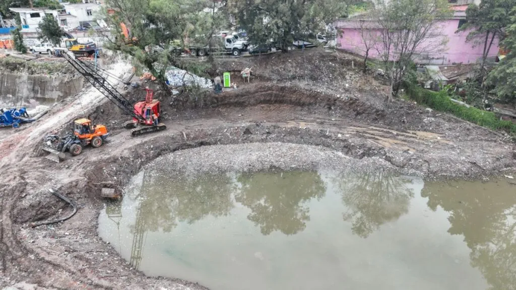 GEM limpia en tiempo récord la Presa Los Cuartos en Naucalpan