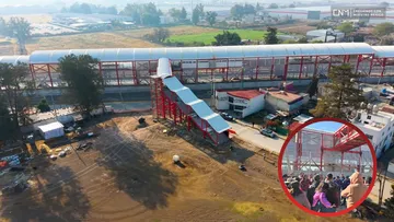 Puente peatonal en el Tren Suburbano desata nuevo conflicto en Tultepec