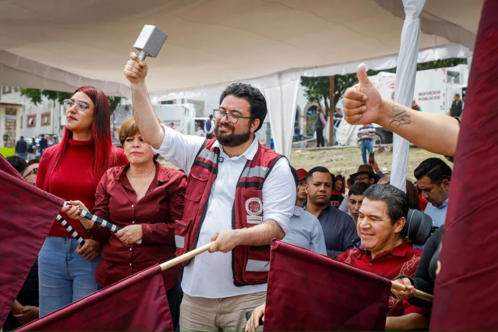 Sigue gobierno de Naucalpan dejando huellas de la transformación en las comunidades