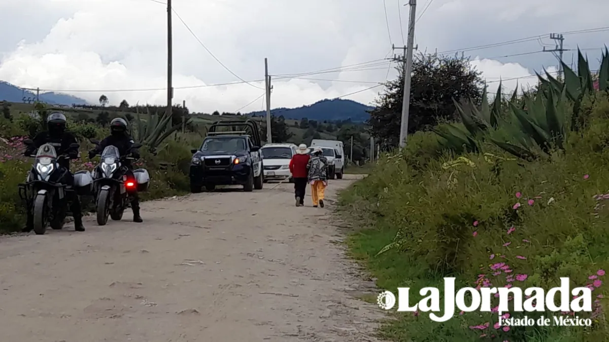 Hallan hombre muerto en Zinacantepec