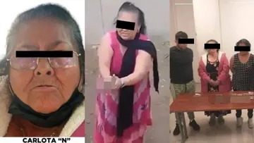 Doña Carlota sale del penal de Chalco tras autorizarse su traslado de Doña Carlota a prisión domiciliaria.