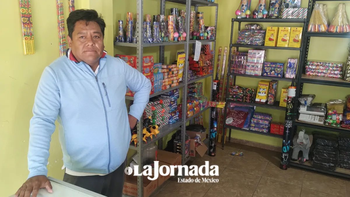 Pirotécnicos de Almoloya de Juárez esperan incremento de hasta 70 % en ventas
