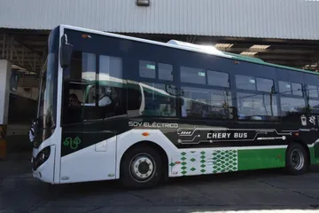 Ponen a prueba nueva unidad eléctrica de transporte en Toluca