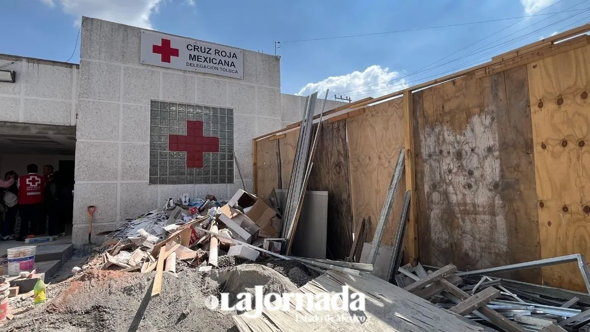 Cruz Roja Toluca mudará servicios por remodelación durante dos semanas