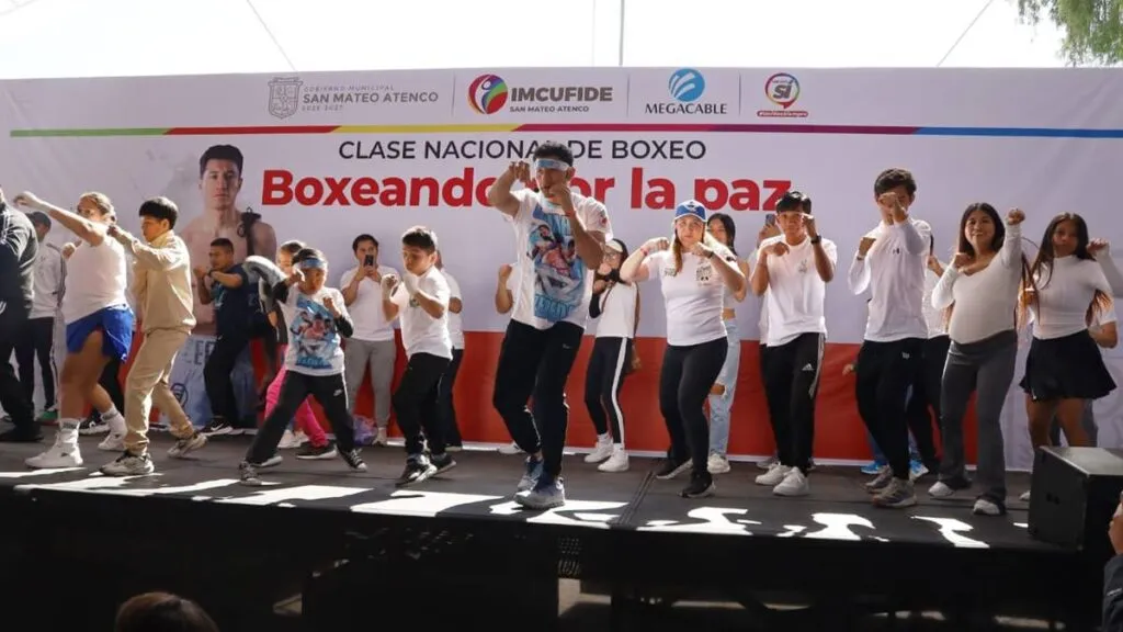 San Mateo Atenco vibra con la clase nacional de boxeo  con más de 2 mil asistentes