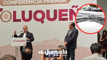Junta de Caminos y Toluca firman convenio para tapar baches y atender abandono de vialidades