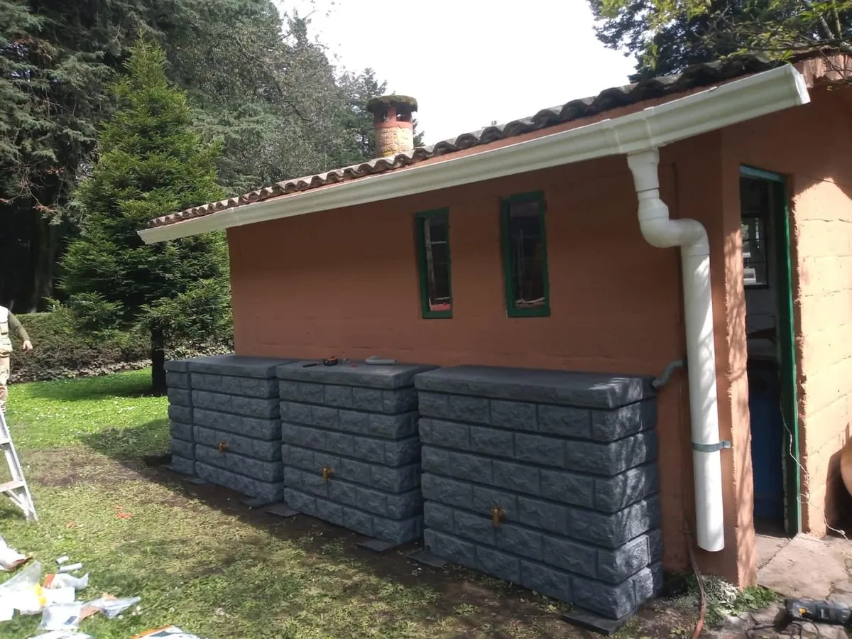 Instalan sistema de captación de agua de lluvia en parques estatales del Edomex