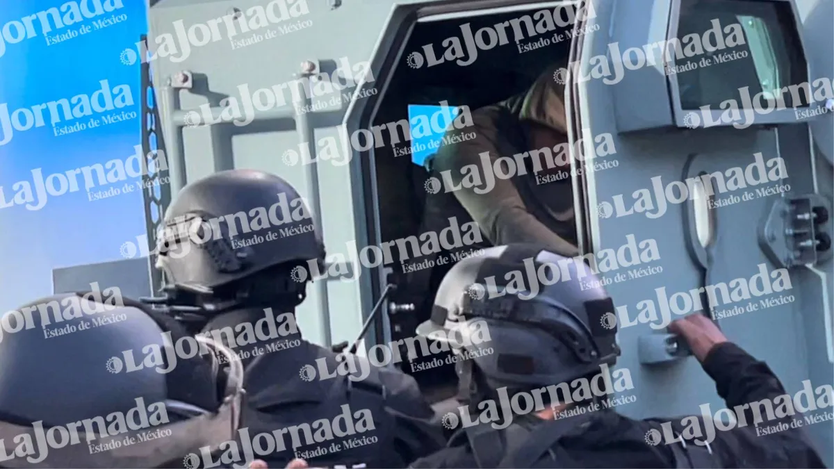 Capturan a Alejandro Maya “El Bebé” y es llevado a la Fiscalía Edomex
