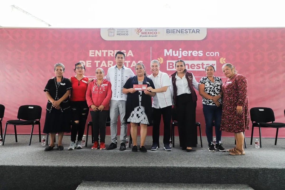 Más de 2 mil mujeres del sur del Edomex se integran al programa Mujeres con Bienestar