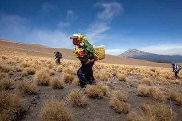 El volcán Popocatépetl y la leyenda de su historia