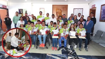 Cabildo de Texcoco reconoce a atletas paralímpicos