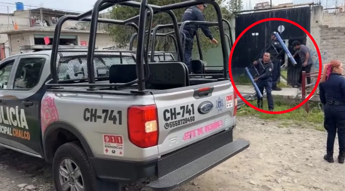 Vecinos en Chalco detienen a asaltante en flagrancia
