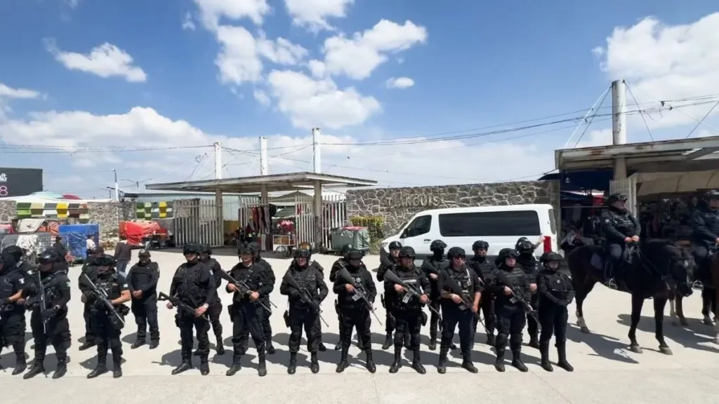 Toluca despliega seguridad por elecciones de autoridades auxiliares