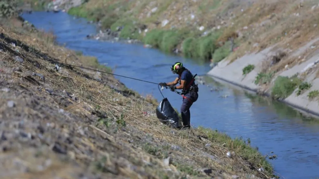 Ecatepec, Jaltenco y Tultitlán continúan la limpieza del Dren Cartagena
