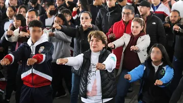 Nezahualcóyotl: encabeza Delfina Gómez trabajos para prevenir consumo de drogas