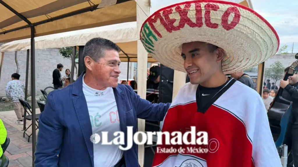 Jorge Cruz Pérez motiva a jóvenes de Teotihuacán tras imponer récord nacional en Chicago