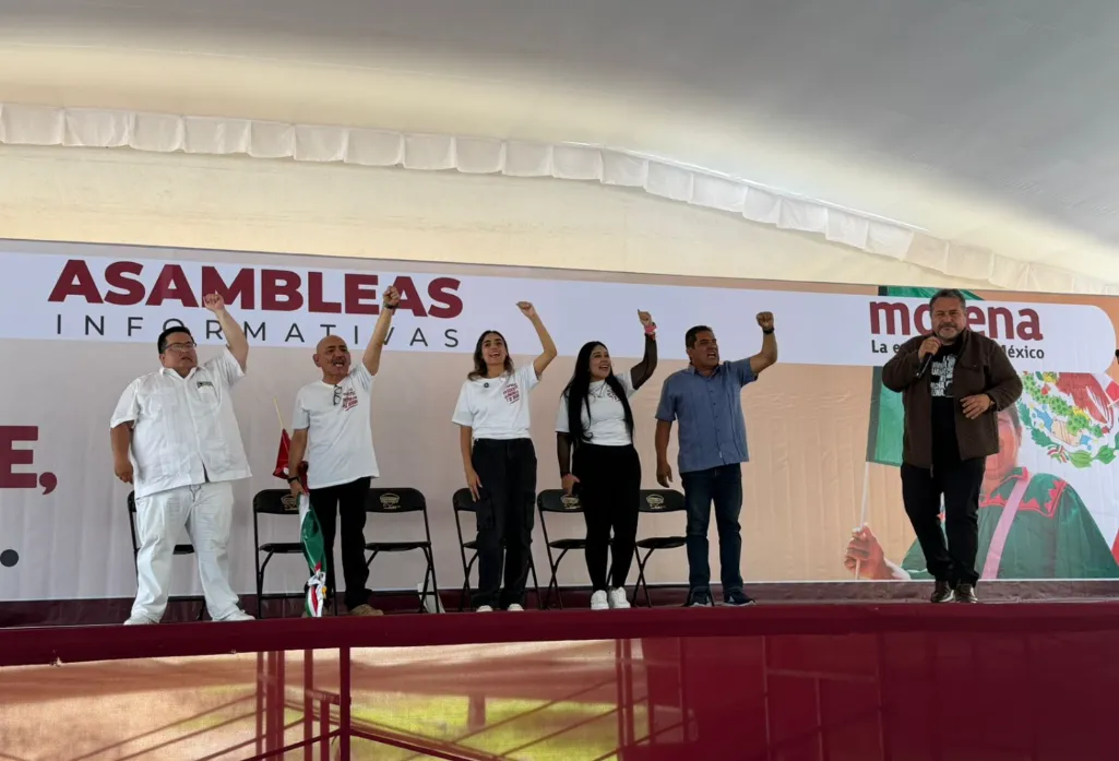 Morena encabeza asamblea informativa en Ecatepec y llama a la unidad interna