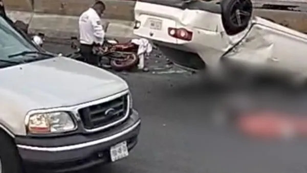 Accidente en la autopista México-Querétaro deja un muerto y dos lesionados