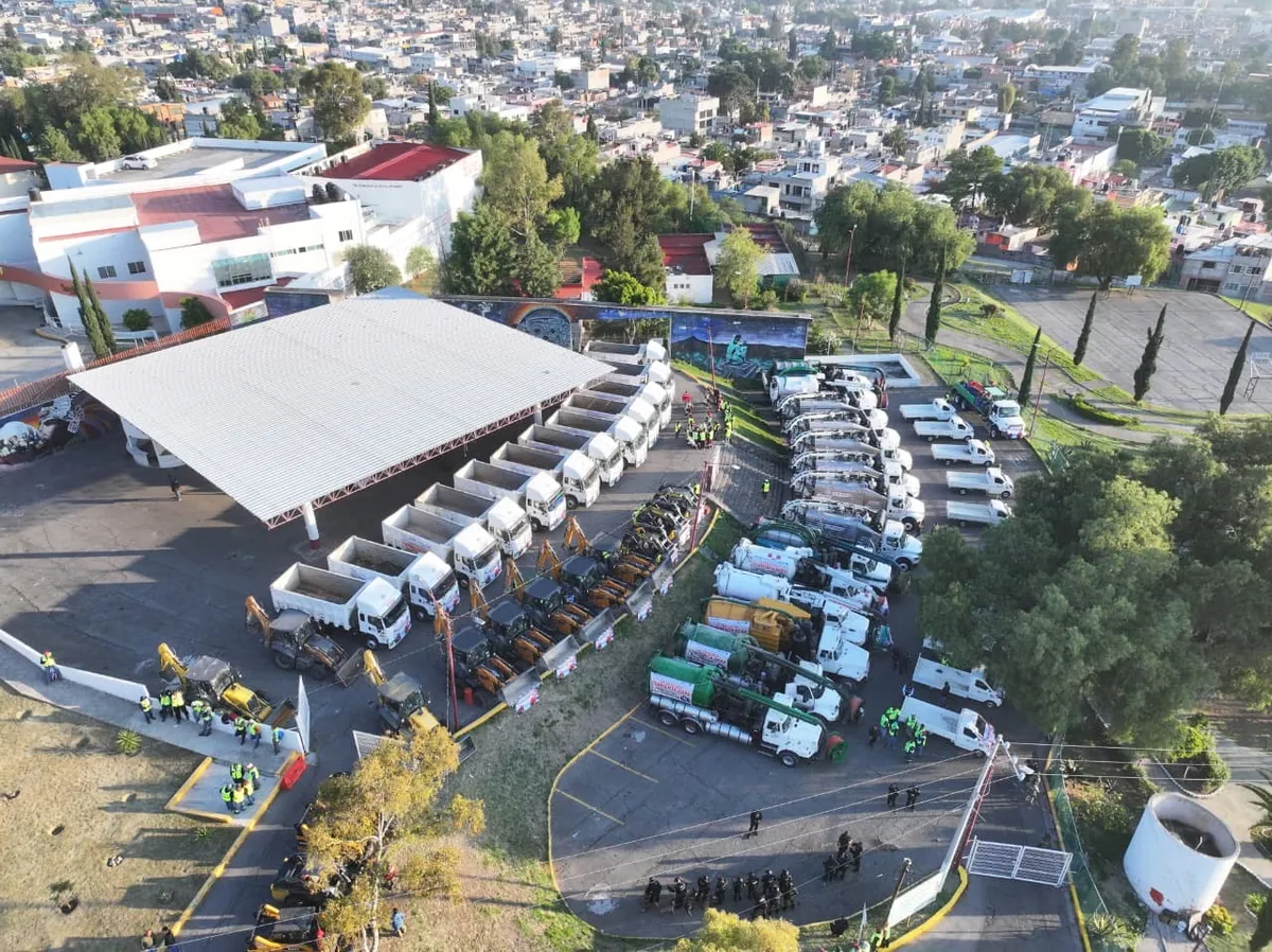 Ecatepec, listo con el Operativo Tormenta para prevenir afectaciones por lluvias