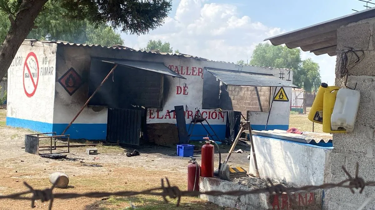 Tultepec: Explosión en taller pirotécnico deja una mujer herida