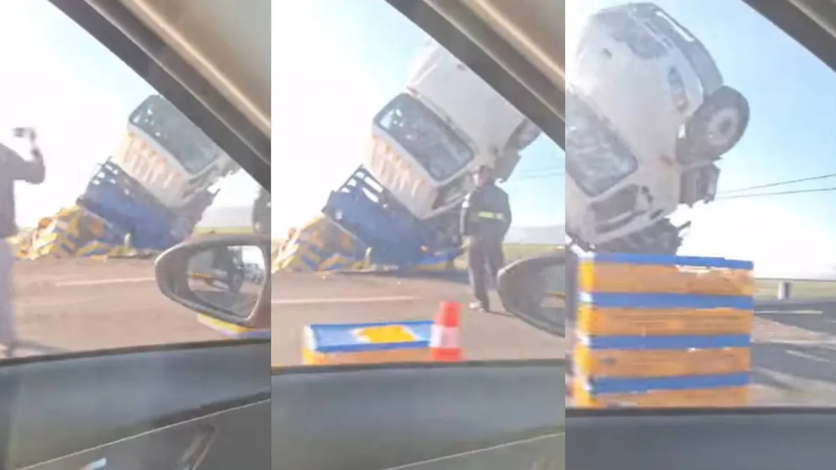 (Video) Reportan aparatoso accidente en la autopista Lerma-Tenango del Valle