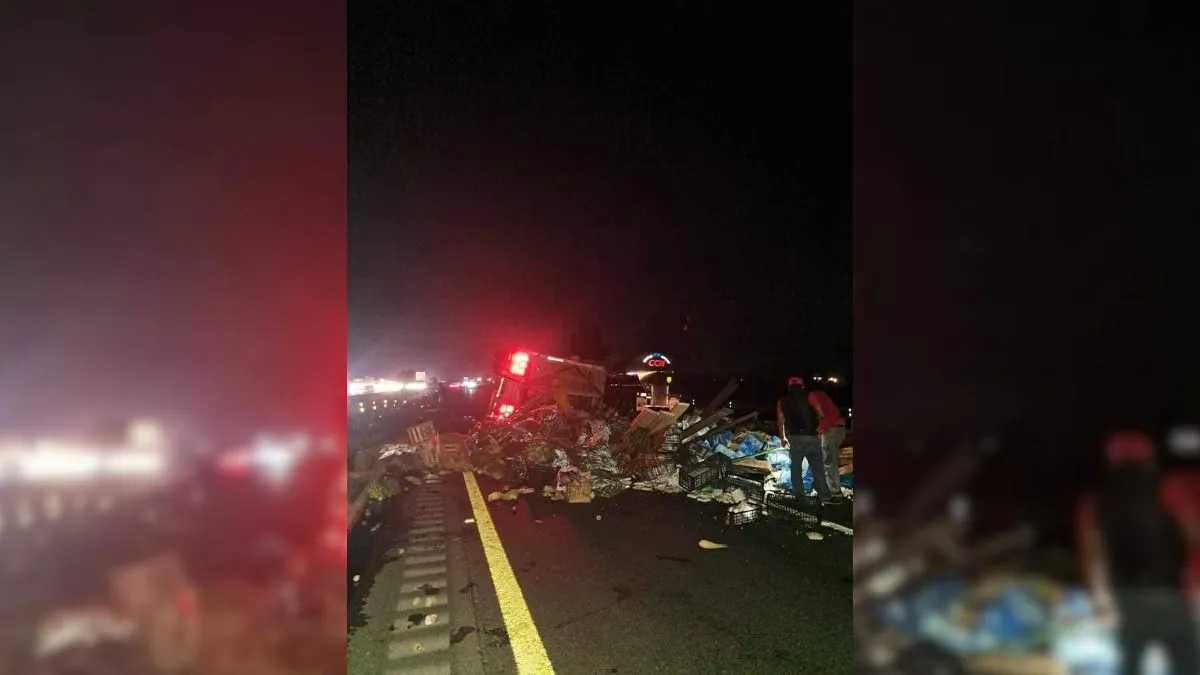 Dos accidentes provocan caos vial sobre la México-Querétaro