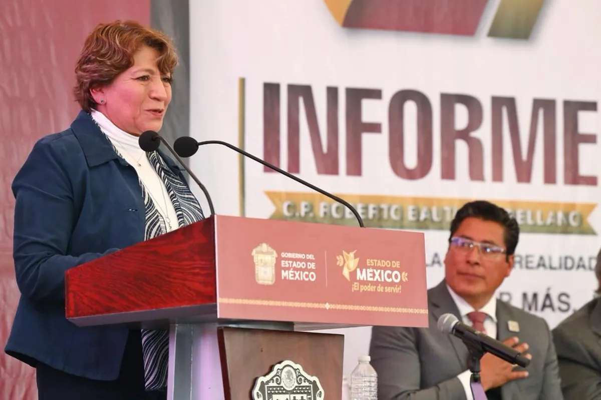 Delfina Gómez anuncia visita de Andrés Manuel López Obrador