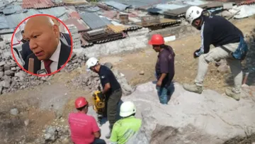 Alerta en Tlalnepantla: Desprendimiento de roca de 10 toneladas moviliza a Protección Civil
