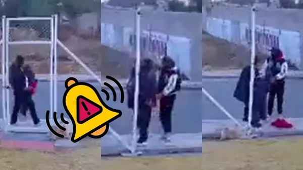 Video viral muestra el momento en que dos motoratas asaltan a una mujer que llevaba a su bebé en brazos en el Edomex.