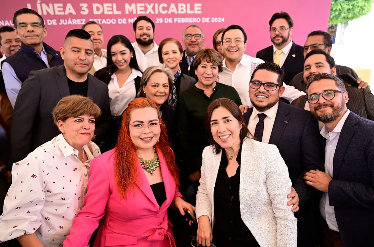 Edomex: Anuncia Delfina Gómez Línea 3 del Mexicable