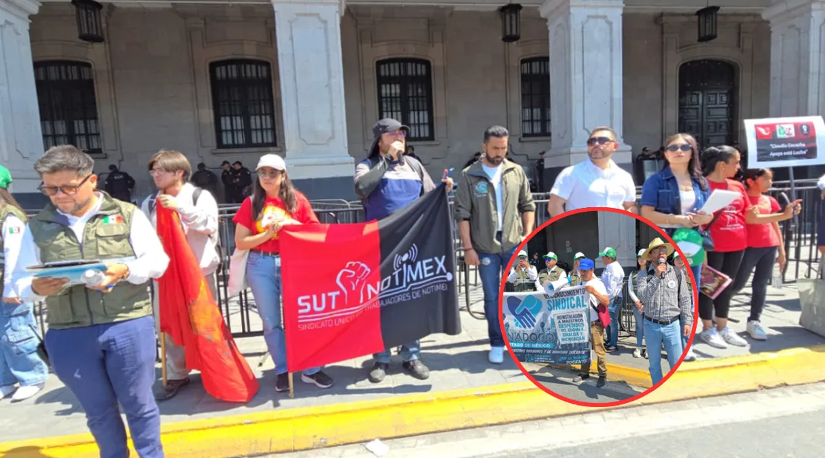 Sindicatos marchan en Toluca para exigir justicia laboral y salarios dignos este 1 de mayo